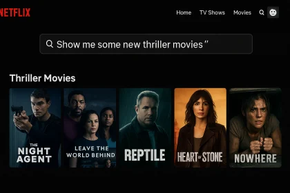 căutare vocală - Netflix testează căutarea cu inteligență artificială de la OpenAI » Răsfoirea devine conversație