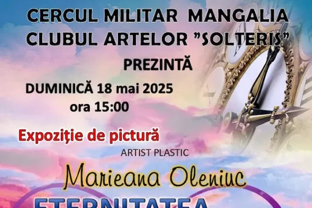 expoziție pictură Marieana Oleniuc Mangalia - Expoziție de pictură și debut literar inedit la Mangalia: „Eternitate...