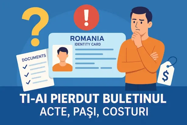 Ce faci dacă ți-ai pierdut buletinul în 2025 – Ghid complet pentru recuperare - Ce faci dacă ți-ai pierdut buletinu...