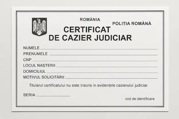 Cazier judiciar online în 2025 - Obținerea cazierului judiciar online în România