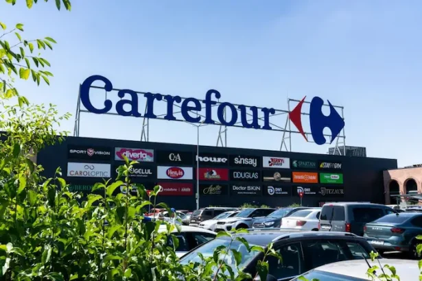 cărucior inteligent Carrefour - Carrefour lansează primul cărucior inteligent din România: cumpărături mai rapide, f...