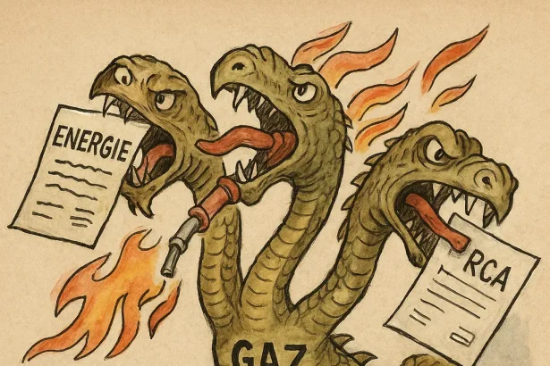 caricatură creșterea prețurilor energie gaz RCA - Caricatură: Creșterea prețurilor la energie, gaz și RCA