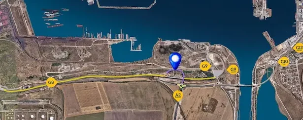 lărgirea drumului între varianta ocolitoare Constanța și porțile 7 și 9 - Noua conexiune a Constanței: drum lărgit...