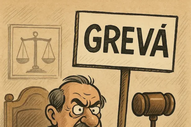 greva csm caricatură grevă justiție