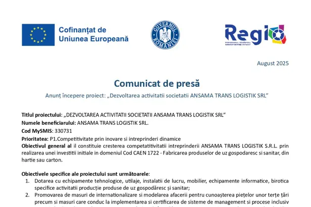 image ANSAMA TRANS LOGISTIK SRL