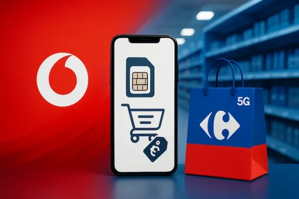 ofertă Vodafone 5G nelimitat 4 euro / lună - Descoperă oferta Carrefour: Portare Vodafone 5G NELIMITAT la doar 4€/lună!