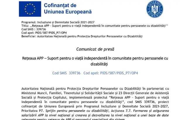 Comuncat de presa APP APP
