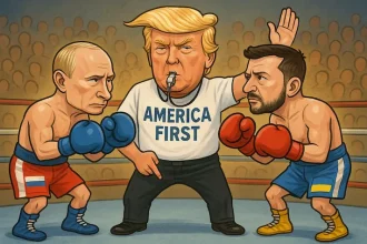 caricatura 8 satiră politică internațională