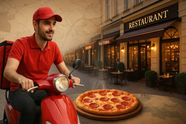 livrator restaurante Papa John's