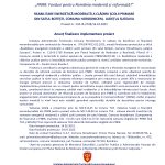 Comunicat - Comunicat de presă UAT Comuna Horodniceni