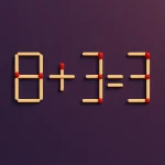 Cât atent ești - Cât de atent ești? 8 + 3 = 3 se rezolvă dacă muți un singur bețișor