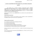 Comunicat de presă - Comunicat de presă Lansarea proiectului „Creșterea competitivității clinicii Dinții Zâmbitor...