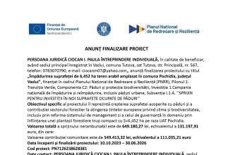 Comunicat presă CIOCAN - Comunicat de presă CIOCAN I. PAULA II