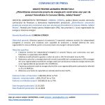 ANUNȚ PRIVIND LANSAREA - ANUNȚ PRIVIND LANSAREA PROIECTULUI „Eficientizarea consumului propriu de energie prin constru...