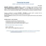 Comunicat presă EASTSHIP - Comunicat de presă EASTSHIP PROJECTS & LOGISTICS SRL