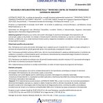 Comunicat presă AUTOMATIC - Comunicat de presă AUTOMATIC INVEST SRL