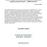 Comunicat presă NEW - Comunicat de presă NEW GREEN PROTOCOL