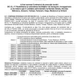 Comunicat presă S.C - Comunicat de presă S.C. COMPANIA REGIONALĂ DE APĂ BACĂU S.A.