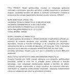 Comunicat presă APIVOLT - Comunicat de presă APIVOLT SRL